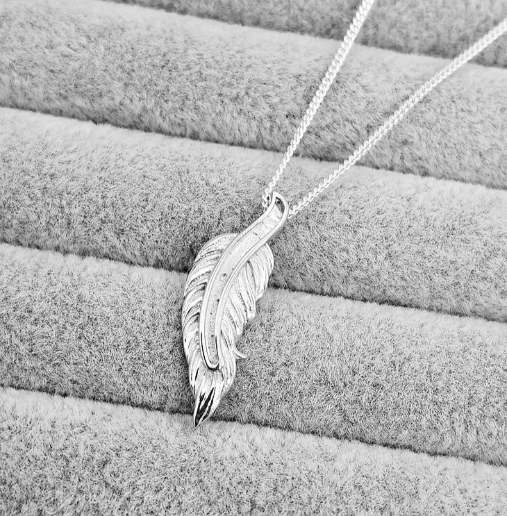 Floating Feather (Ashes Or Hair) - Image 2